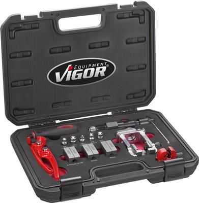 Kit 13 piese pentru bordurat conducte frana si hidraulice VIGOR V1728, cutie plastic