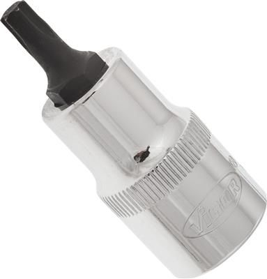 Cap cheie tubulara VIGOR V2154, profil torx, deschidere cheie T30, antrenor patrat 1/2 inch, lungime 55 mm