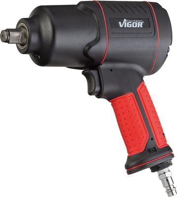 Pistol de insurubat pneumatic, cu percutie, VIGOR V4800, antrenor partat 1/2 inch, cuplu maxim 1200 Nm, presiune de lucru 6.3 bar