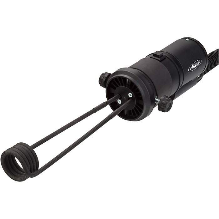 Aparat de incalzit cu inductie VIGOR V4891, cu 4 bobine flexibile de incalzire, putere 1.5 kW, lungime cablu alimentare 70 cm, cutie plastic