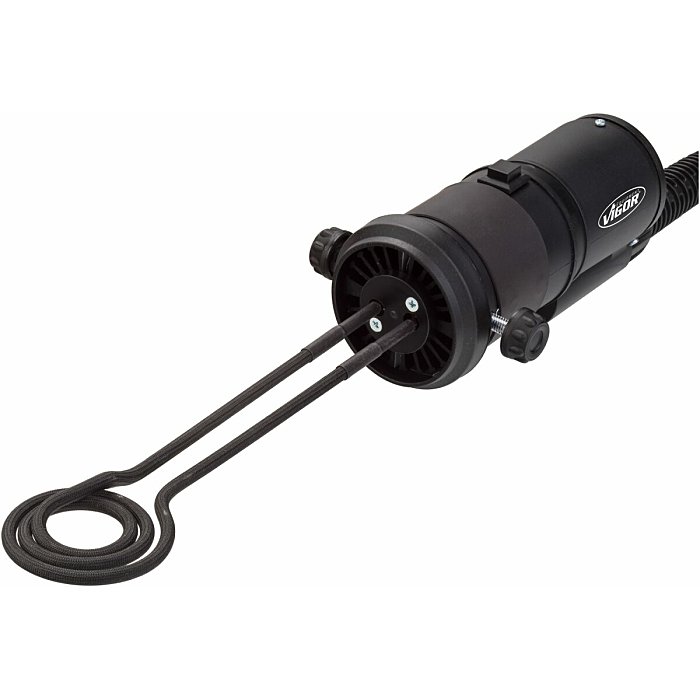 Aparat de incalzit cu inductie VIGOR V4891, cu 4 bobine flexibile de incalzire, putere 1.5 kW, lungime cablu alimentare 70 cm, cutie plastic