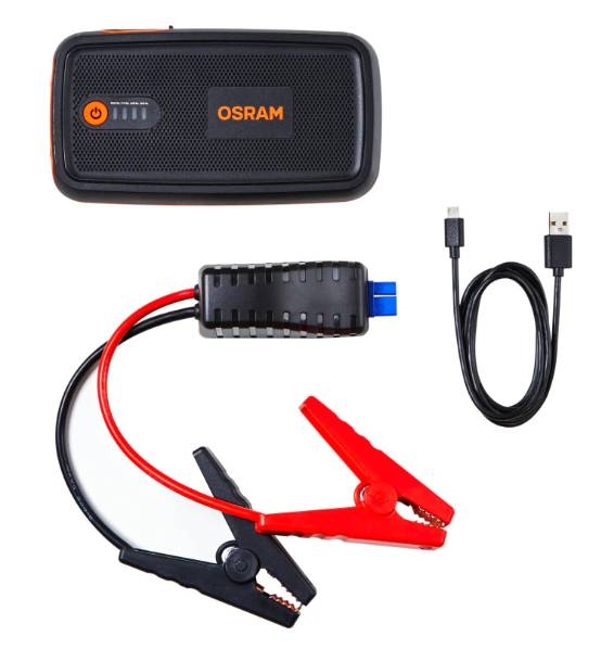 Acumulator extern pentru pornire auto OSRAM Battery Start 300 OBSL300, 300A, 13000 mAh, LiCoO2, timp incarcare 3h, mufa Micro-USB