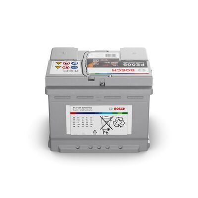 Baterie auto BOSCH Power EFB PE005 0092PE0050, 12 V, 60 Ah, 640 A, 242x175x190 mm, borna normala dreapta +