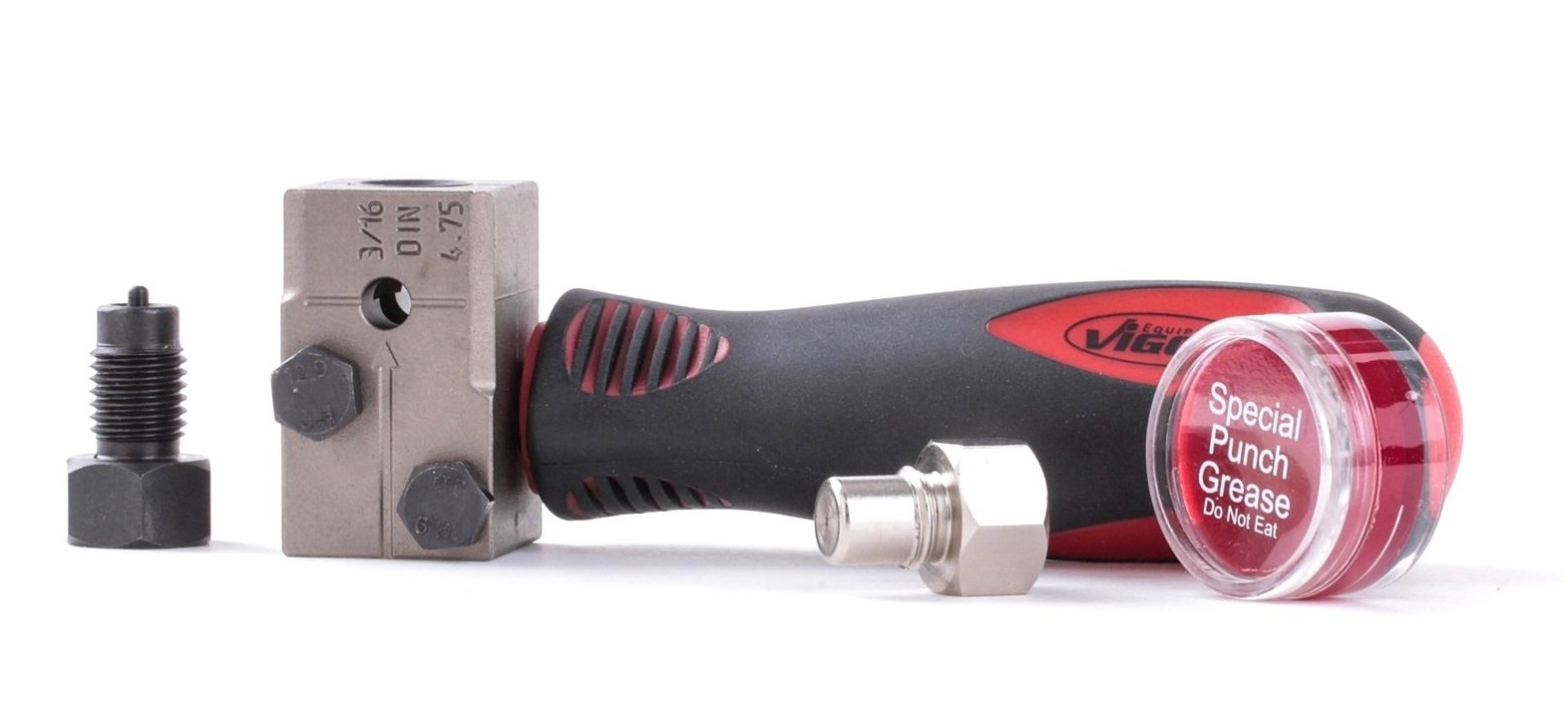 Dispozitiv de bordurat VIGOR V4416, pentru conducte de frana cu diametru 4.75 mm, vaselina speciala
