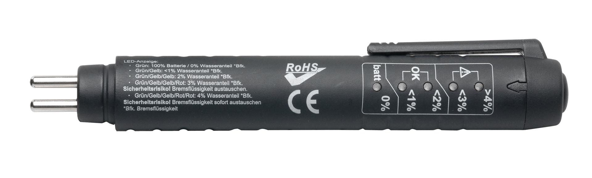 Tester electronic pentru lichid frana SW-Stahl SW21555L, indicator LED, pentru lichide DOT3 si DOT 4