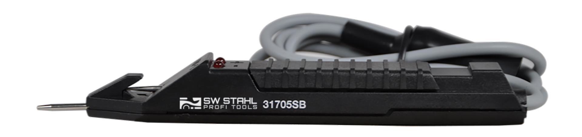 Tester de polaritate LED SW-Stahl SW31705SB, 3-48 V, lungime 95 mm