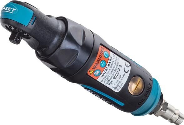 Cheie pneumatica HAZET HZ9020P-2, presiune de actionare 6.3 bar, antrenor patrat 1/4 inch, cupla maxim strangere 40 Nm, turatie 250 l/min