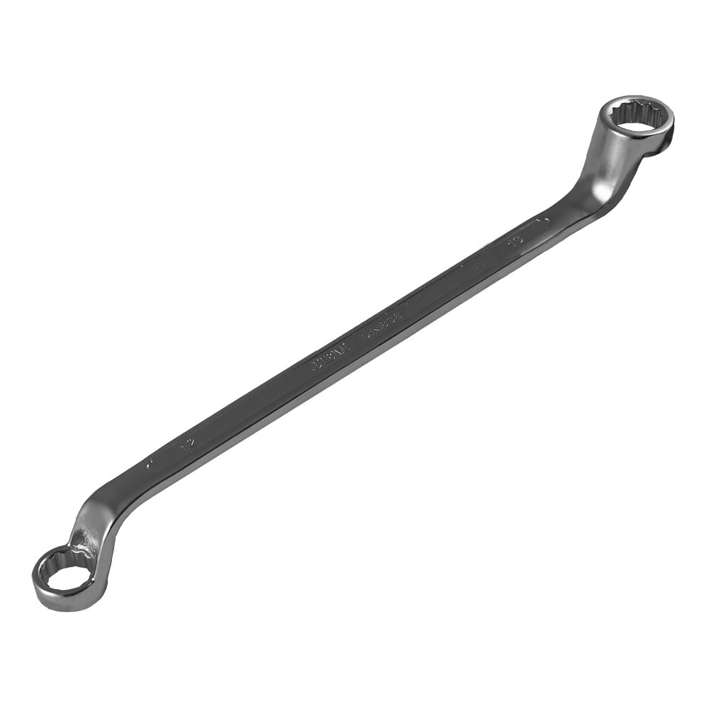 Cheie inelara cu cot JBM 10631, deschidere chei 14 x 15 mm, otel scule, finisaj lucios