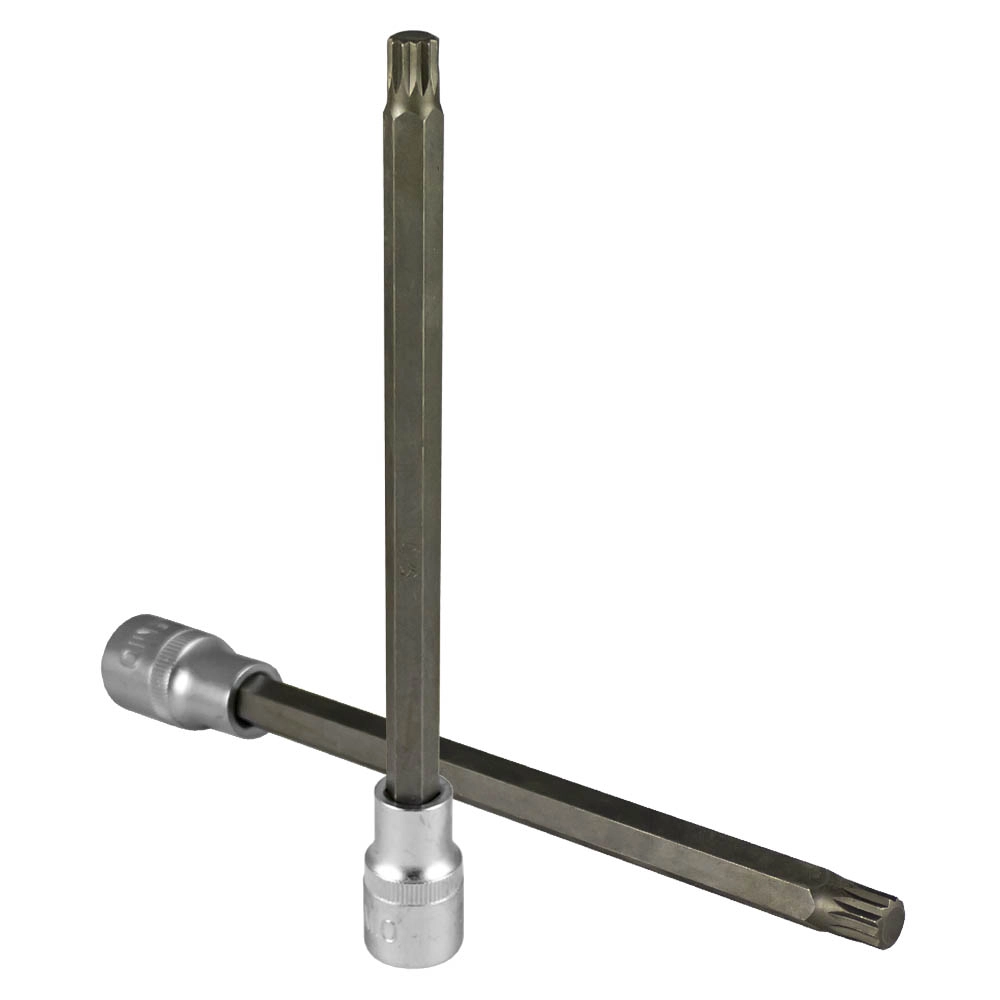 Cap insurubare JBM 13517, antrenor patrat 1/2 inch, profil torx, deschidere cheie M8, lungime 200 mm