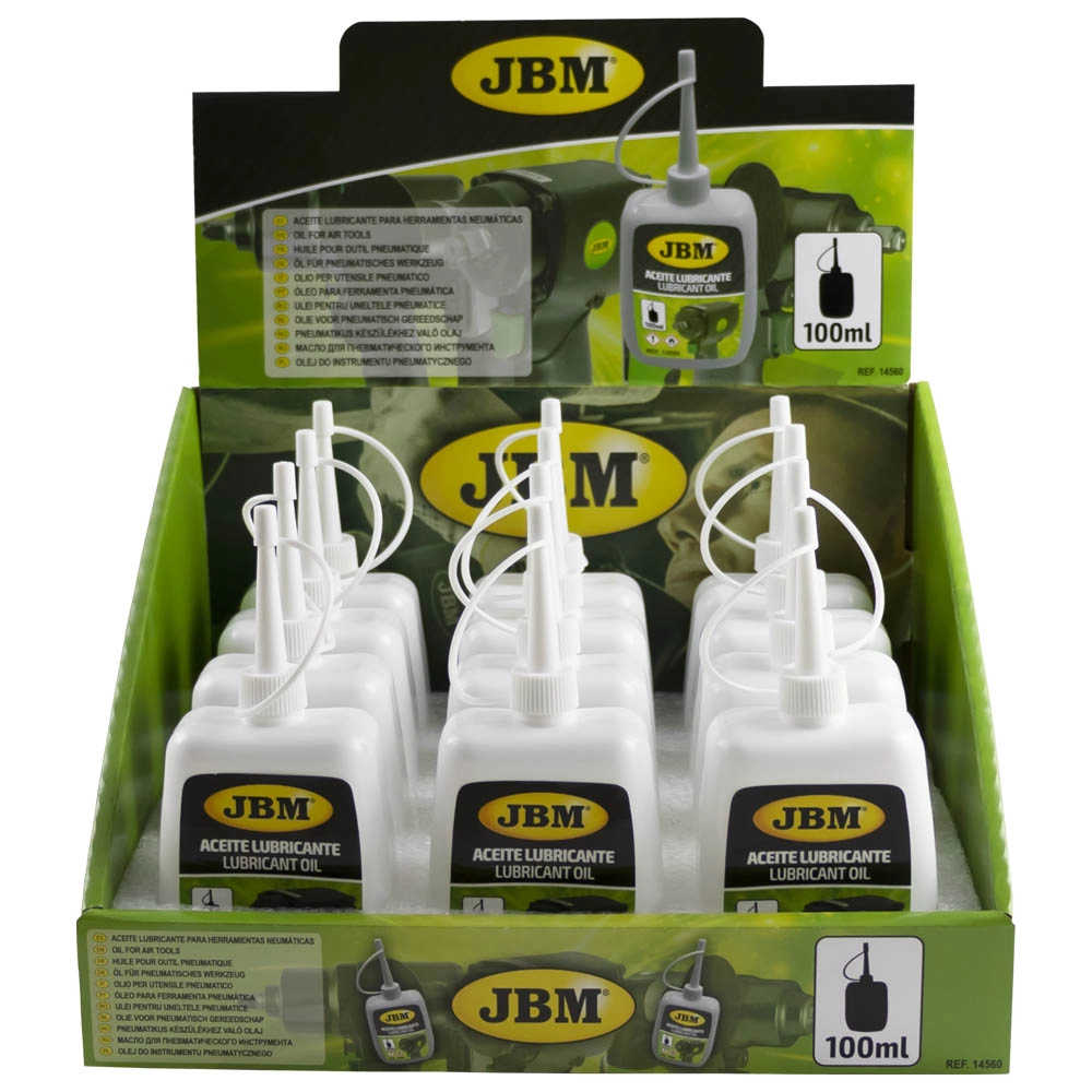 Ulei pentru unelte pneumatice JBM 14560, volum 100 ml, incolor