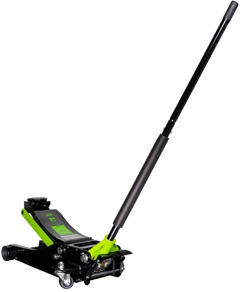 Cric hidraulic tip crocodil JBM 53422, pentru masini joase, capacitate ridicare 3 tone, inaltime ridicare 100 - 533 mm, cu pedala