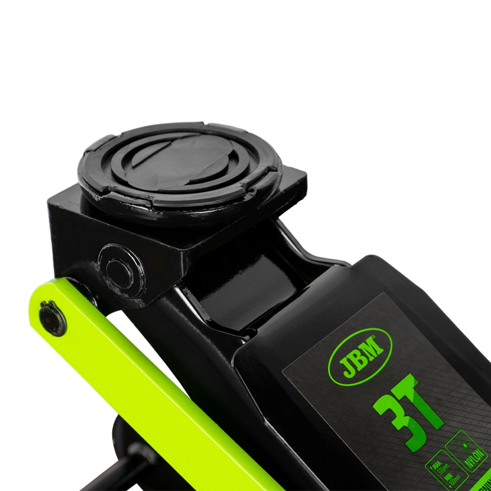 Cric hidraulic tip crocodil JBM 53422, pentru masini joase, capacitate ridicare 3 tone, inaltime ridicare 100 - 533 mm, cu pedala