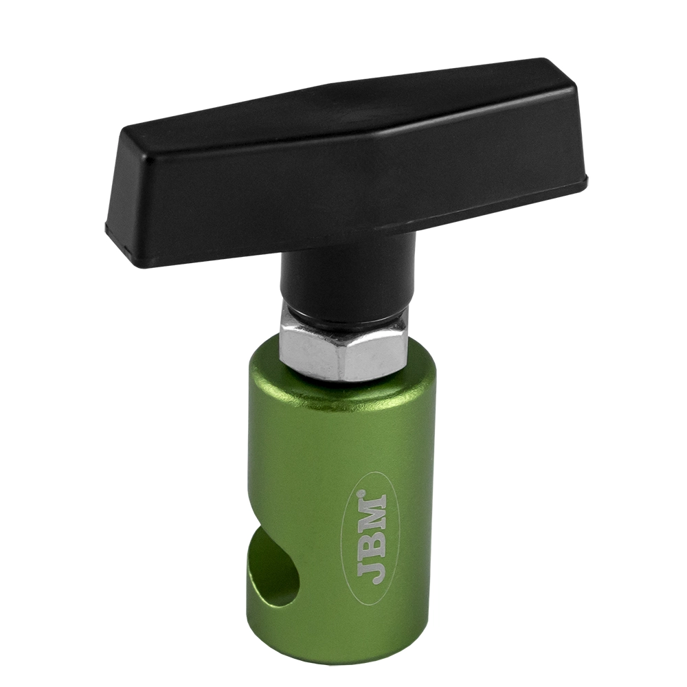 Dispozitiv pentru blocare cursa amortizor capota si portbagaj JBM 53525, corp metalic, maner plastic
