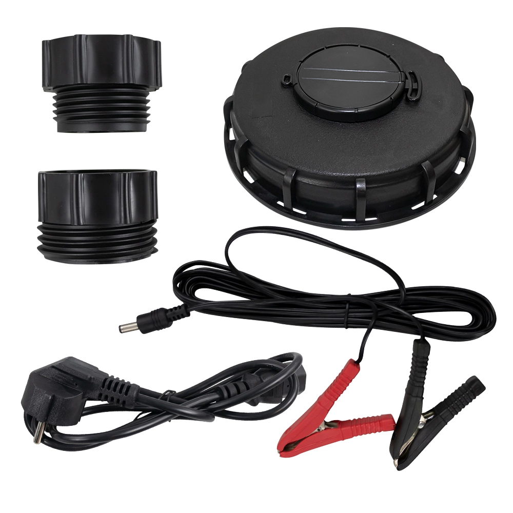 Pompa electrica pentru transfer lichide JBM 53645, UREA AUS32, furtun 2 m, debit 18.4 l/min, alimentare 12 V, 230 V, tub telescopic de aspirare