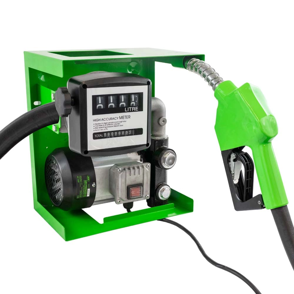Pompa electrica de alimentare cu motorina JBM 53697, cu duza si contor, debit 60 l/min, putere 550 W, alimentare 200V-240V