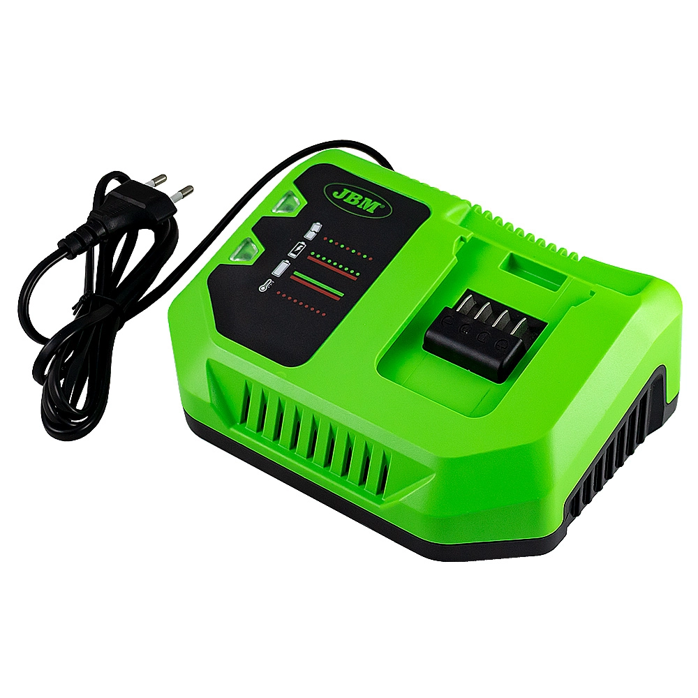 Incarcator pentru acumulatori JBM 60016, tensiune alimentare 20 V, capacitate 4 Ah, indicator de alimentare