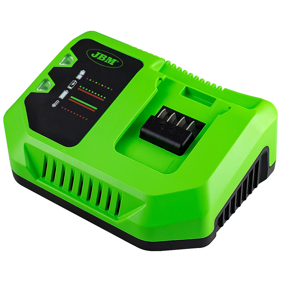 Incarcator pentru acumulatori JBM 60016, tensiune alimentare 20 V, capacitate 4 Ah, indicator de alimentare
