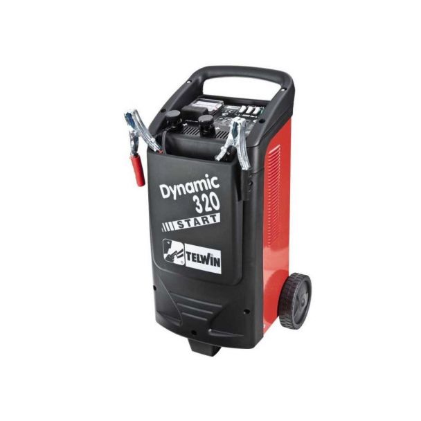 Redresor baterii si robot de pornire TELWIN DYNAMIC 320 START TW829381, incarcare 12/24V, capacitate baterii Pb/START/STOP 20-700 Ah, incarcare rapida