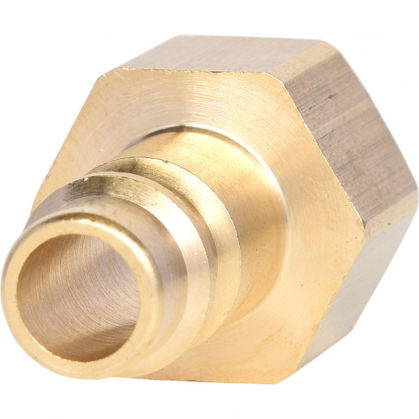 Niplu din alama KS TOOLS KS515.3493, cu filet interior 3/8 inch, lungime 33 mm, marime cheie 19 mm