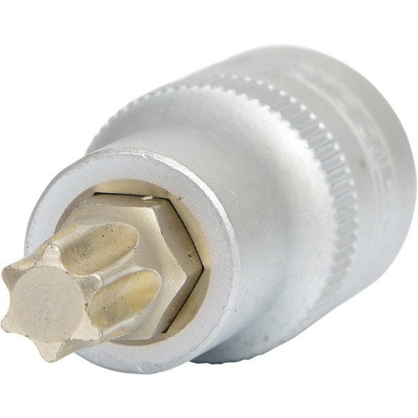 Cap cheie tubulara KS TOOLS 911.1367, profil torx, deschidere cheie T50, antrenor patrat 1/2 inch, lungime 55 mm, otel crom vanadiu