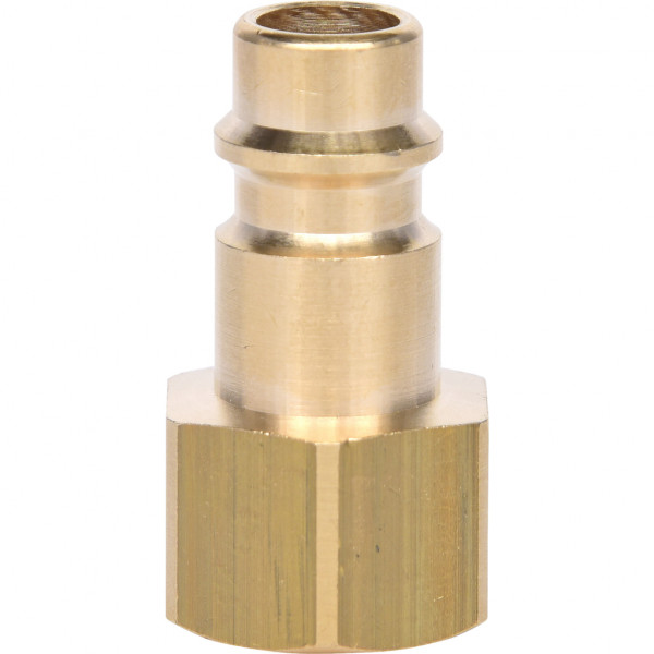Niplu din alama KS TOOLS KS515.3492, cu filet interior 1/4 inch, lungime 33 mm, marime cheie 17 mm