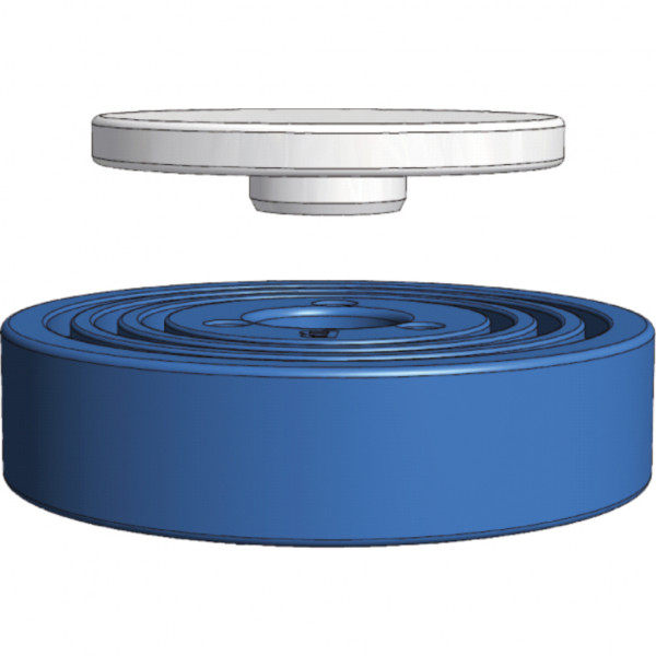 Kit bucse pentru presare si tragere rulmenti KS TOOLS 700.1550, 37 piese, cuplu maxim 250 Nm