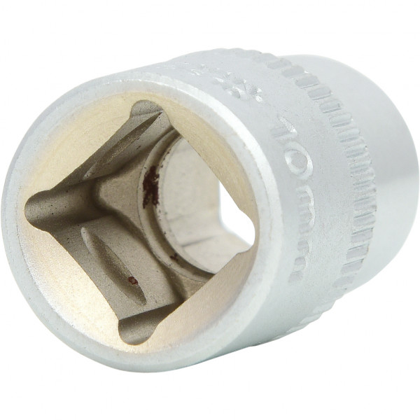 Cap cheie tubulara KS TOOLS 917.3810, antrenor patrat 3/8 inch, deschidere cheie 10 mm, lungime 28 mm, otel crom vanadiu