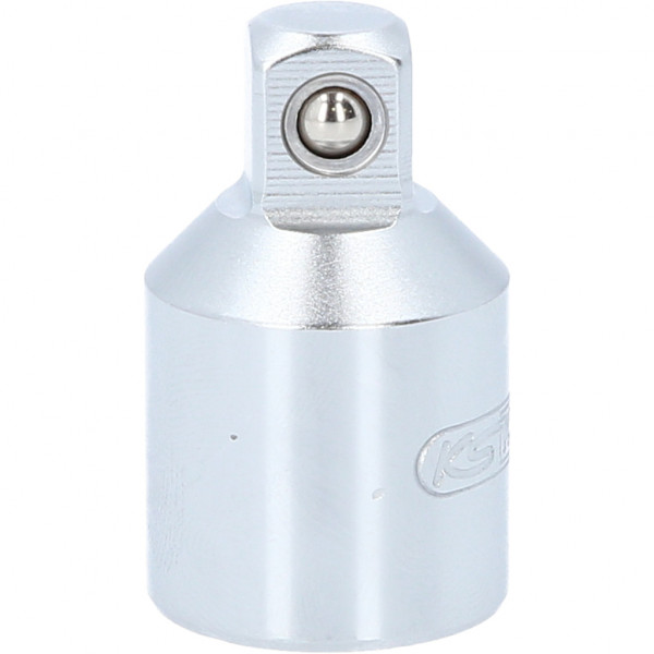 Adaptor reductor chei KS TOOLS 911.1233, antrenor patrat 1/2 inch, la 3/4 inch, lungime 46 mm, otel crom vanadiu