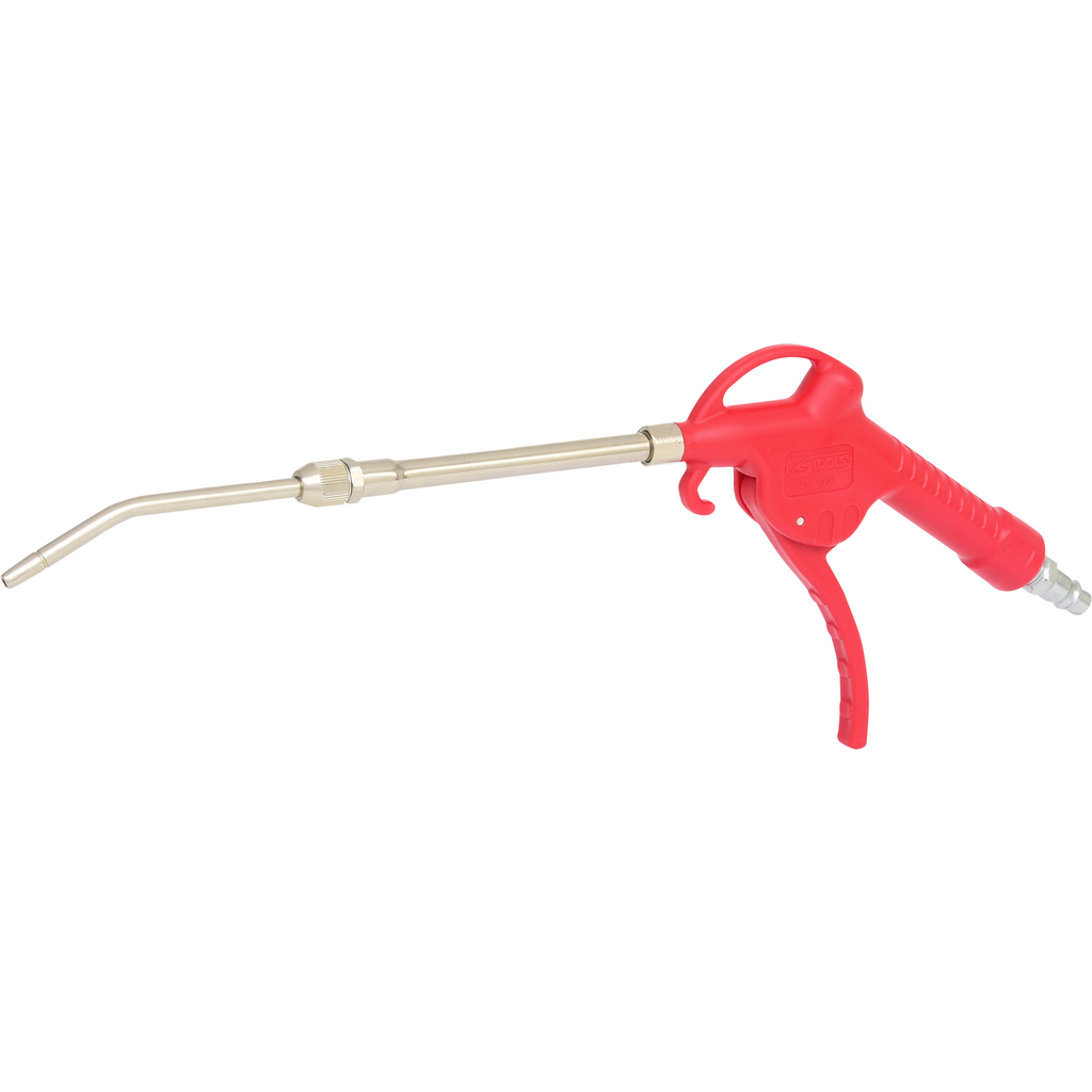 Pistol telescopic pentru suflat aer comprimat KS TOOLS 515.1907, lungime 65-280 mm, cupla 1/4 inch, presiune maxima 6.3 bar