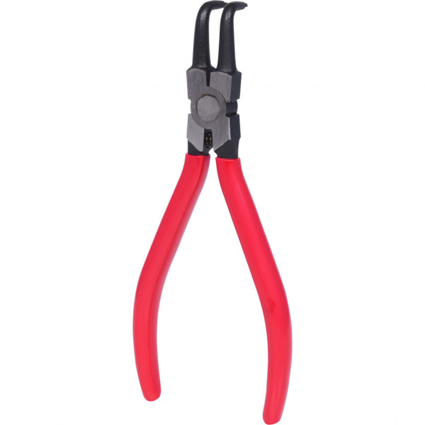 Cleste in unghi pentru inele de siguranta Seeger KS TOOLS 500.1032, lungime 160 mm, otel crom vanadiu