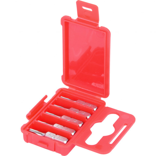 Set 5 biti pentru insurubare KS TOOLS 911.2319, profil torx T20, lungime 25 mm, din otel scule