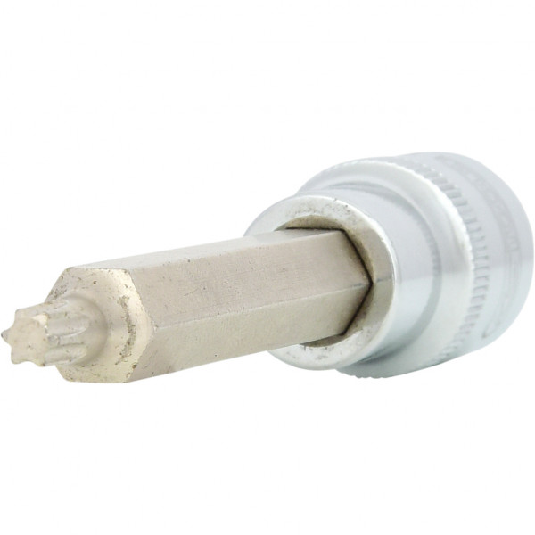 Cap cheie tubulara KS TOOLS 918.1645, antrenor patrat 1/2 inch, profil torx T30, lungime 110 mm, otel crom vanadiu
