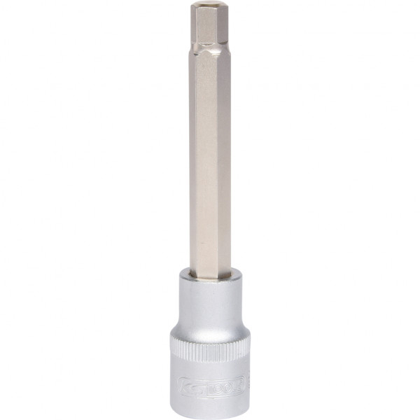 Cap cheie tubulara KS TOOLS 911.1329, antrenor patrat 1/2 inch, profil hexagonal 9 mm, lungime 110 mm, otel crom vanadiu