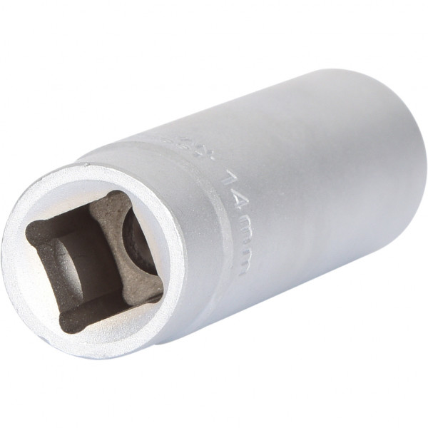 Cap cheie tubulara KS TOOLS 911.3991, antrenor patrat 3/8 inch, deschidere 14 mm, lungime 64 mm, otel crom vanadiu