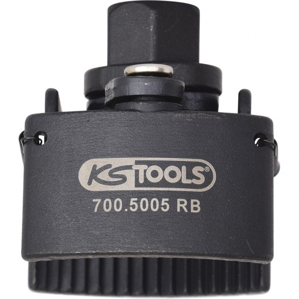 Cheie universala pentru filtru ulei KS TOOLS 700.5005, deschidere 60-80 mm, actionare hexagonala 21 mm, din otel