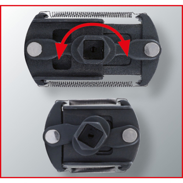 Cheie universala pentru filtru ulei KS TOOLS 700.5005, deschidere 60-80 mm, actionare hexagonala 21 mm, din otel
