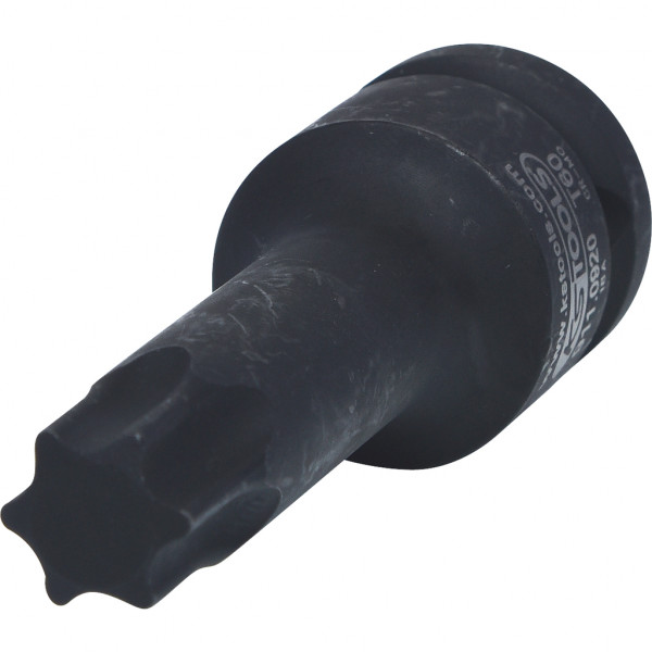 Cap cheie de impact KS TOOLS 911.0920, antrenor patrat 1/2 inch, profil torx, T60, lungime 78 mm, otel crom molibden