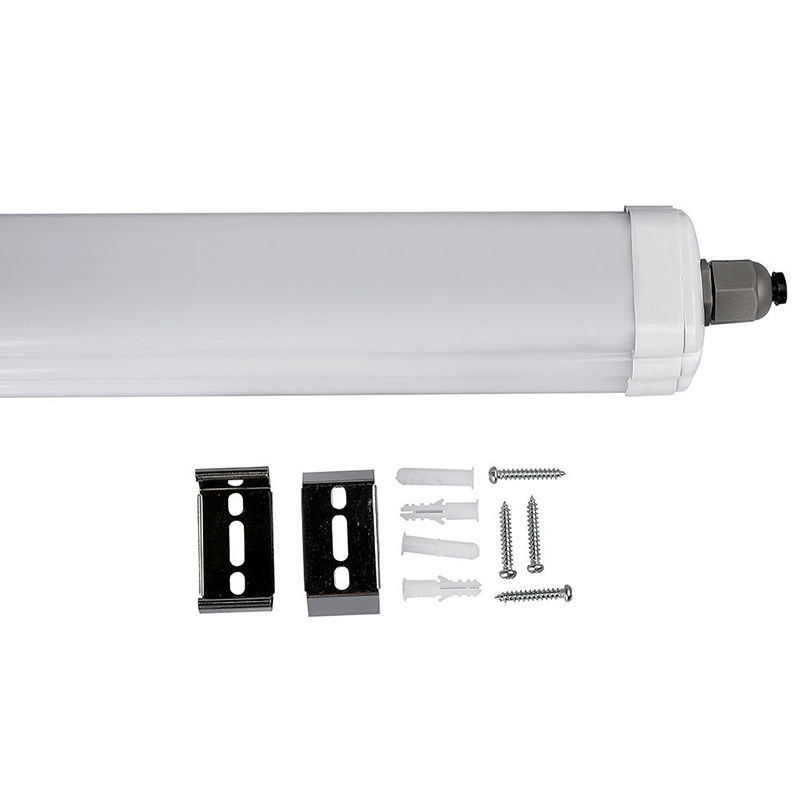 Corp iluminat LED V-TAC SKU-216284, 36 W, 120 cm, 6400 K alb rece, IP 65