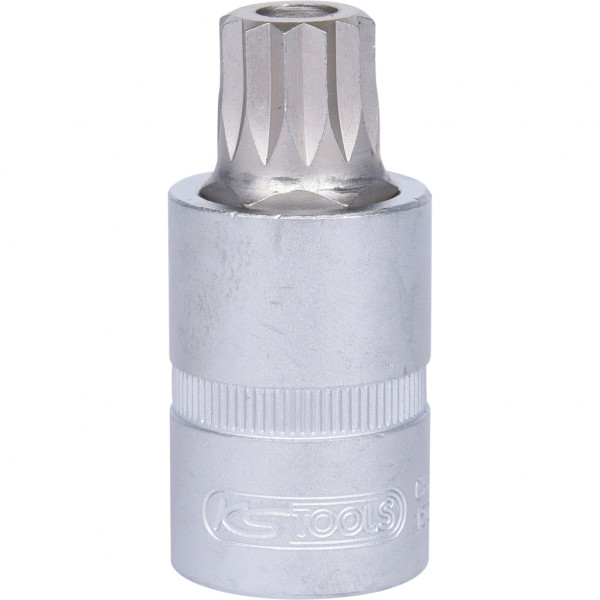 Cap cheie tubulara KS TOOLS 150.9364, antrenor patrat 1/2 inch, profil torx XZN M16, lungime 50 mm, otel crom vanadiu