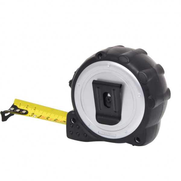 Ruleta cu dispozitiv de blocare KS TOOLS 300.0135, lungime masurata 10 m, latime banda 30 mm, clasa de precizie 2, banda otel, carcasa ABS