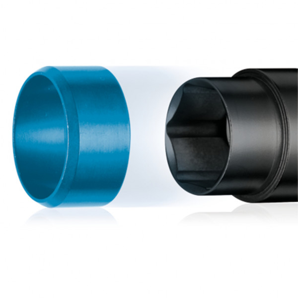 Cheie tubulara de impact KS TOOLS SlimPOWER 515.0992, pentru jante de aluminiu, antrenor patrat 1/2 inch, deschidere cheie 17 mm