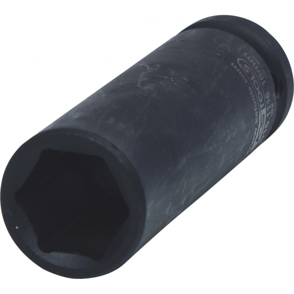 Cap cheie de impact KS TOOLS 515.1116, antrenor patrat 1/2 inch, profil hexagonal, deschidere cheie 16 mm, lungime 78 mm, otel crom molibden