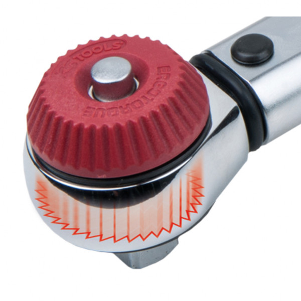 Cheie dinamometrica KS TOOLS 516.6042, domeniu de strangere 40-200 Nm, antrenor patrat 1/2 inch, lungime 500 mm