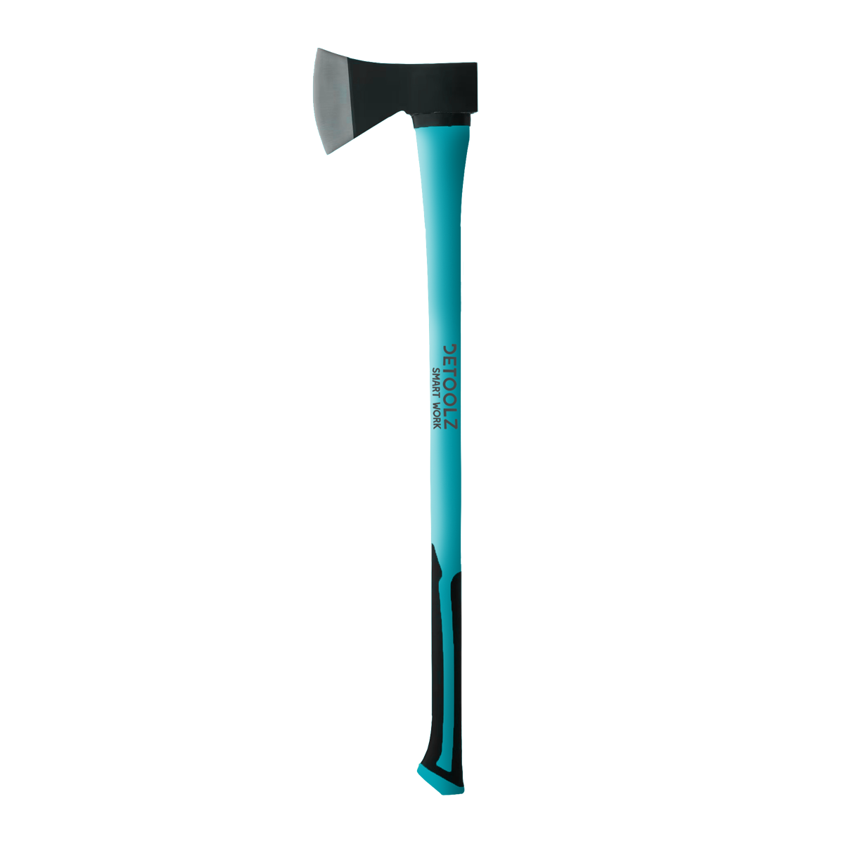 Topor Detoolz, DZ-C250, 1250 g cu maner din fibra, lama otel, lungime coada 80 cm