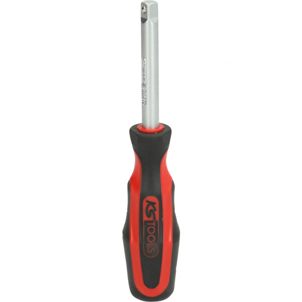 Surubelnita KS TOOLS ChromePlus 911.1434, antrenor patrat 1/4 inch, lungime 150 mm, tija crom vanadiu, maner cauciuc