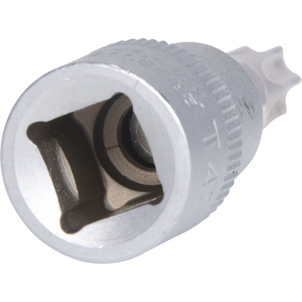 Cap cheie tubulara KS TOOLS 911.3885, antrenor patrat 3/8 inch, profil torx, deschidere cheie T45, lungime 50 mm, otel crom vanadiu