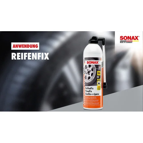 Spray pentru reparare fisuri anvelope auto SONAX 432300, recipient 400 ml