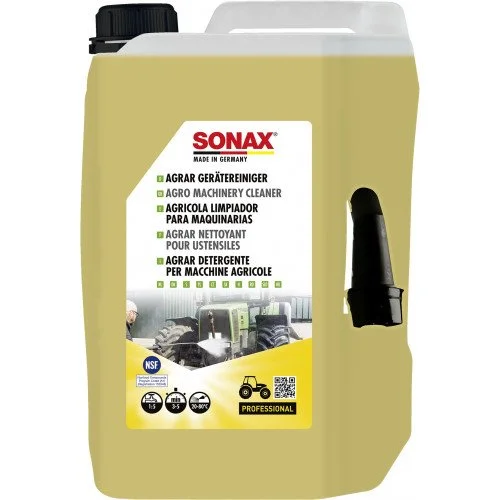Solutie pentru curatare utilaje agricole SONAX Agro Machinery Cleaner 705500, recipient 5 litri