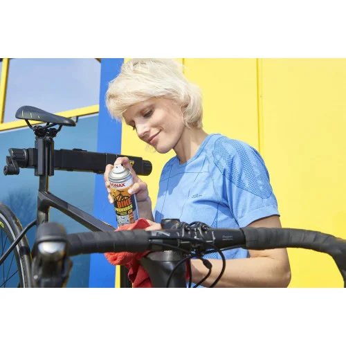 Ceara pentru biciclete SONAX Bike Spray Wax 833200, recipient 300 ml, ofera luciu, reduce aderarea murdariei
