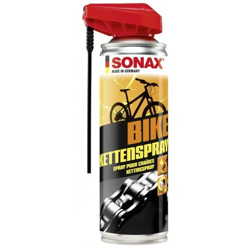 Spray pentru curatare si lubrifiere lant biciclete SONAX Bike Chain Spray 876200, recipient 300 ml